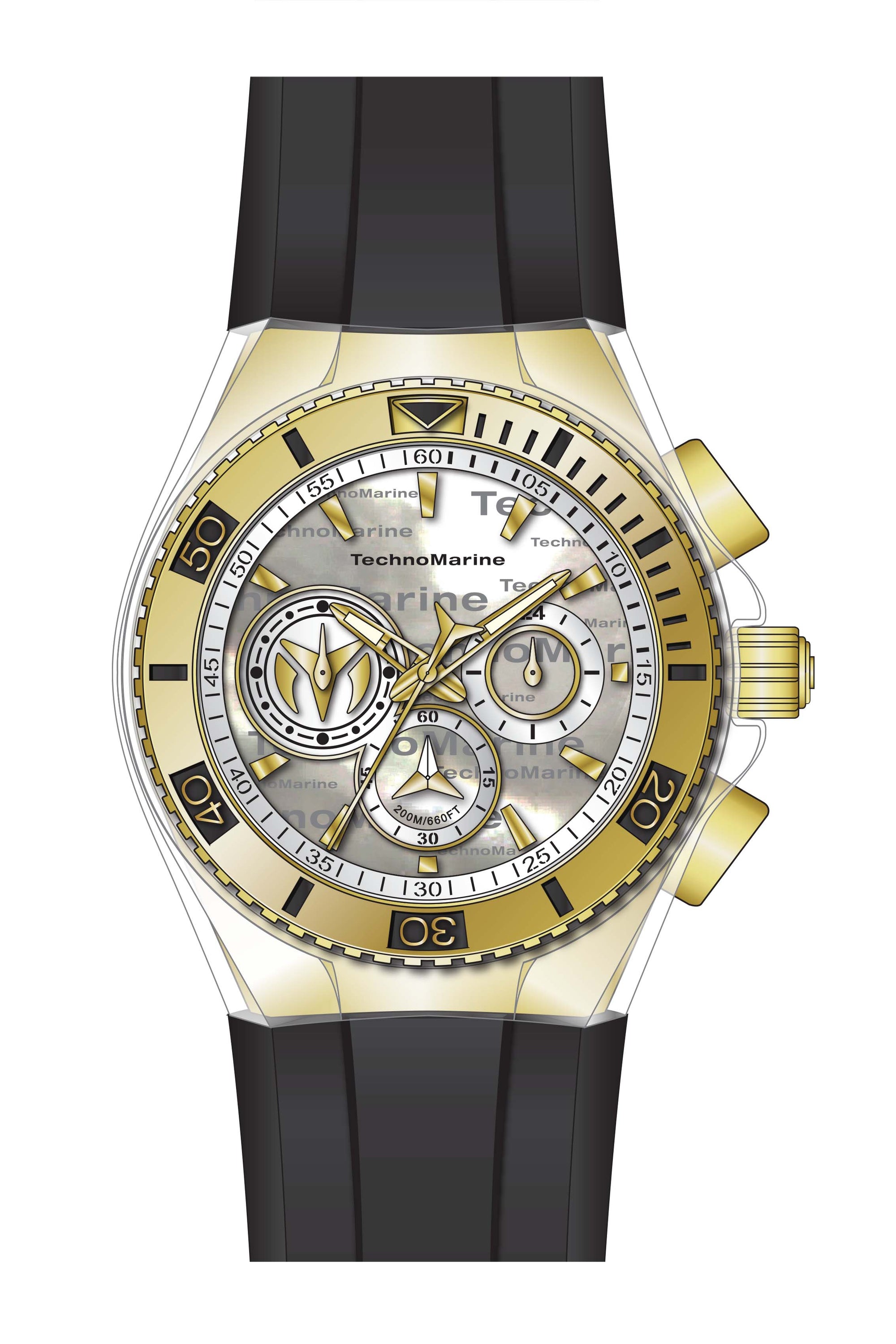 Band for Technomarine Cruise California TM-120022