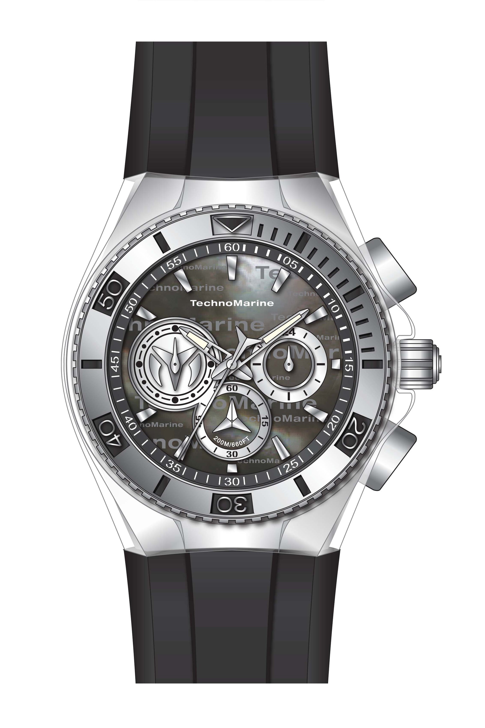 Band for Technomarine Cruise California TM-120023