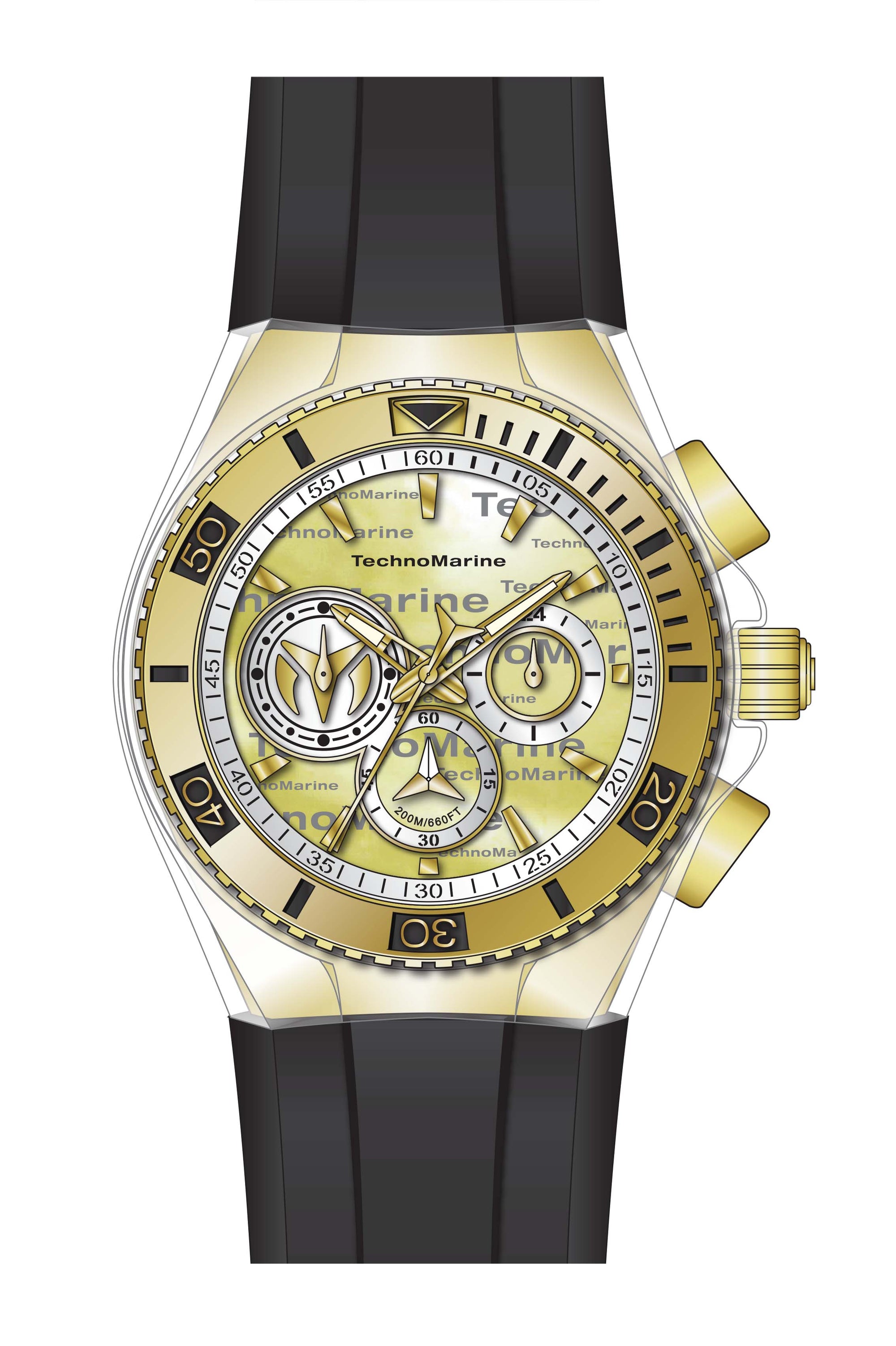 Band for Technomarine Cruise California TM-120026