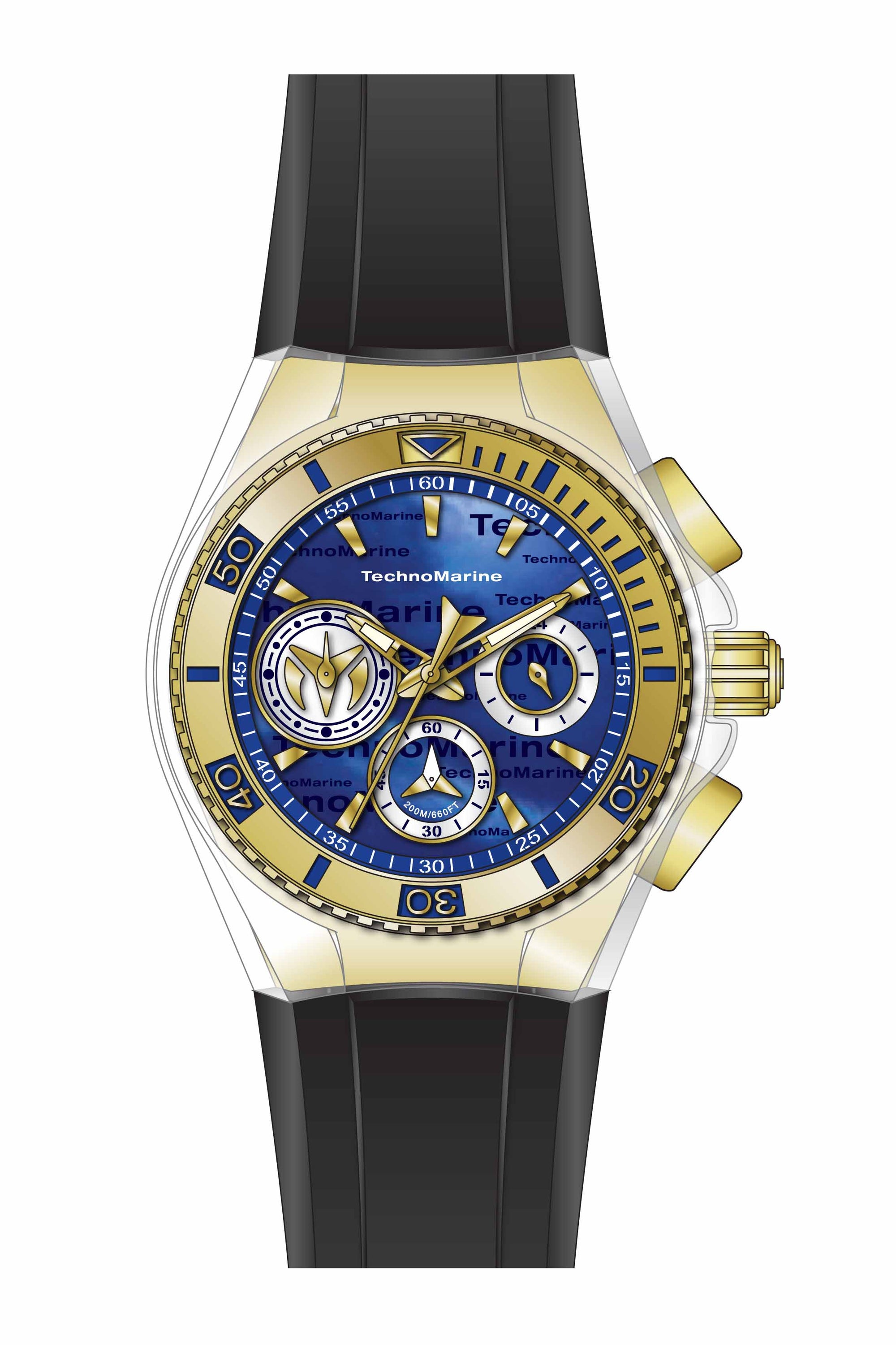 Band for Technomarine Cruise California TM-120031