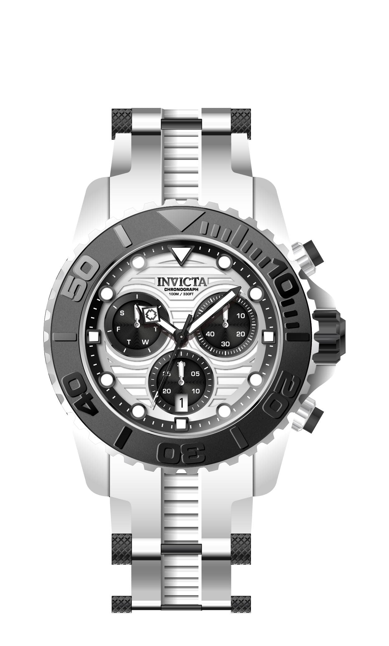 Band for Invicta JT Men 32524