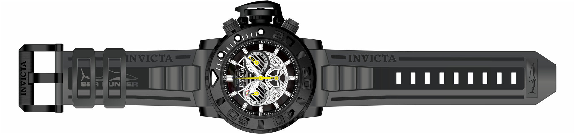 Band for Invicta Sea Hunter Men 32640