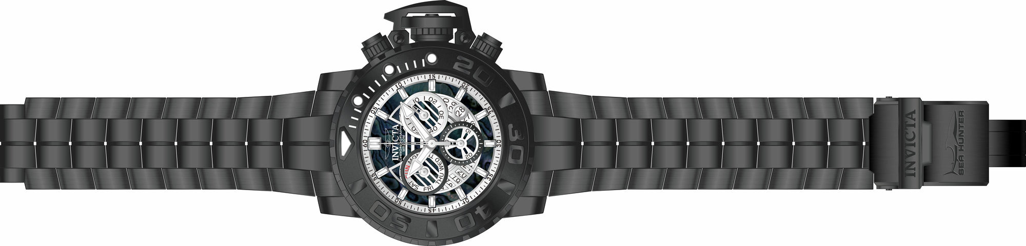 Band for Invicta Sea Hunter Men 32651