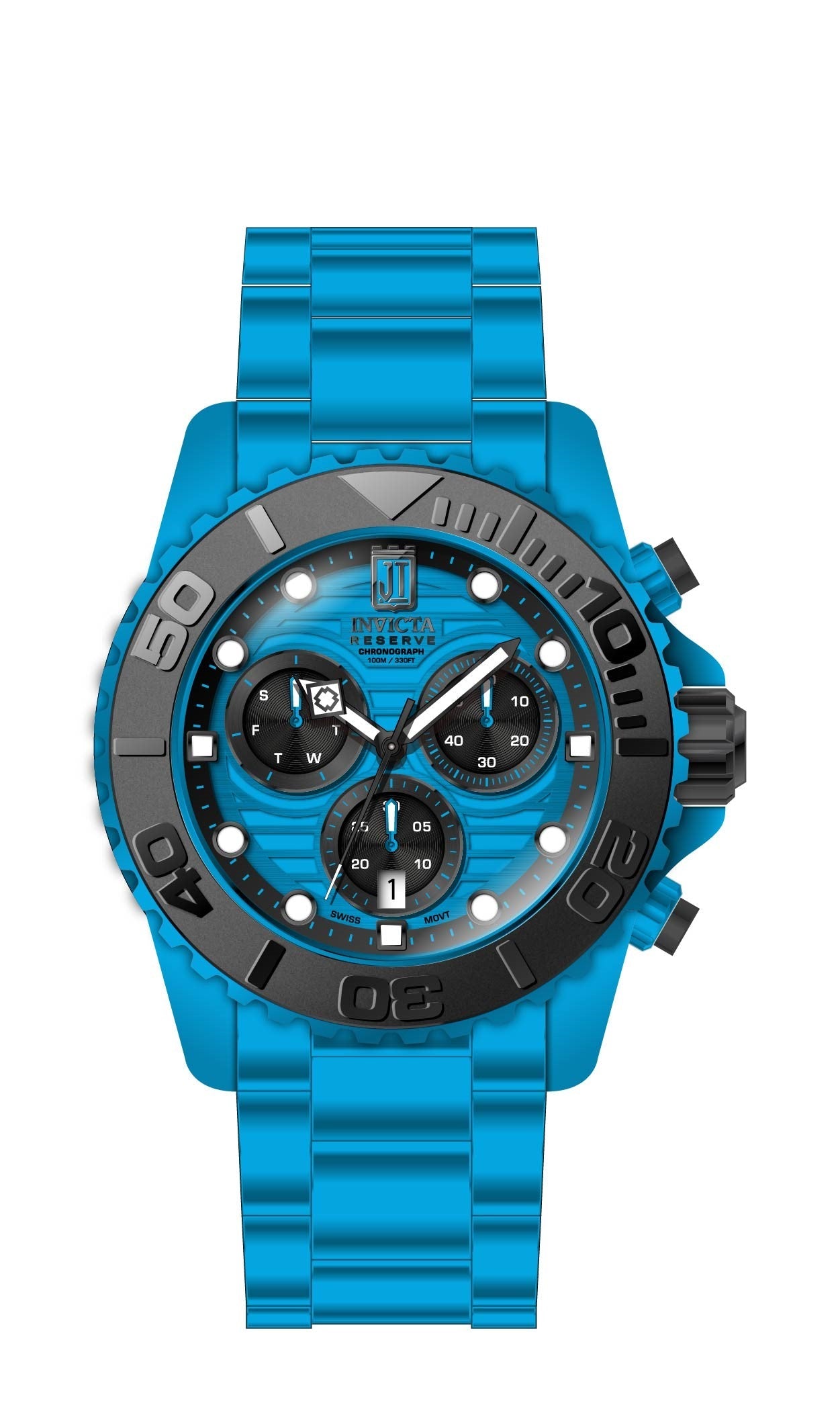 Band for Invicta JT Men 32842