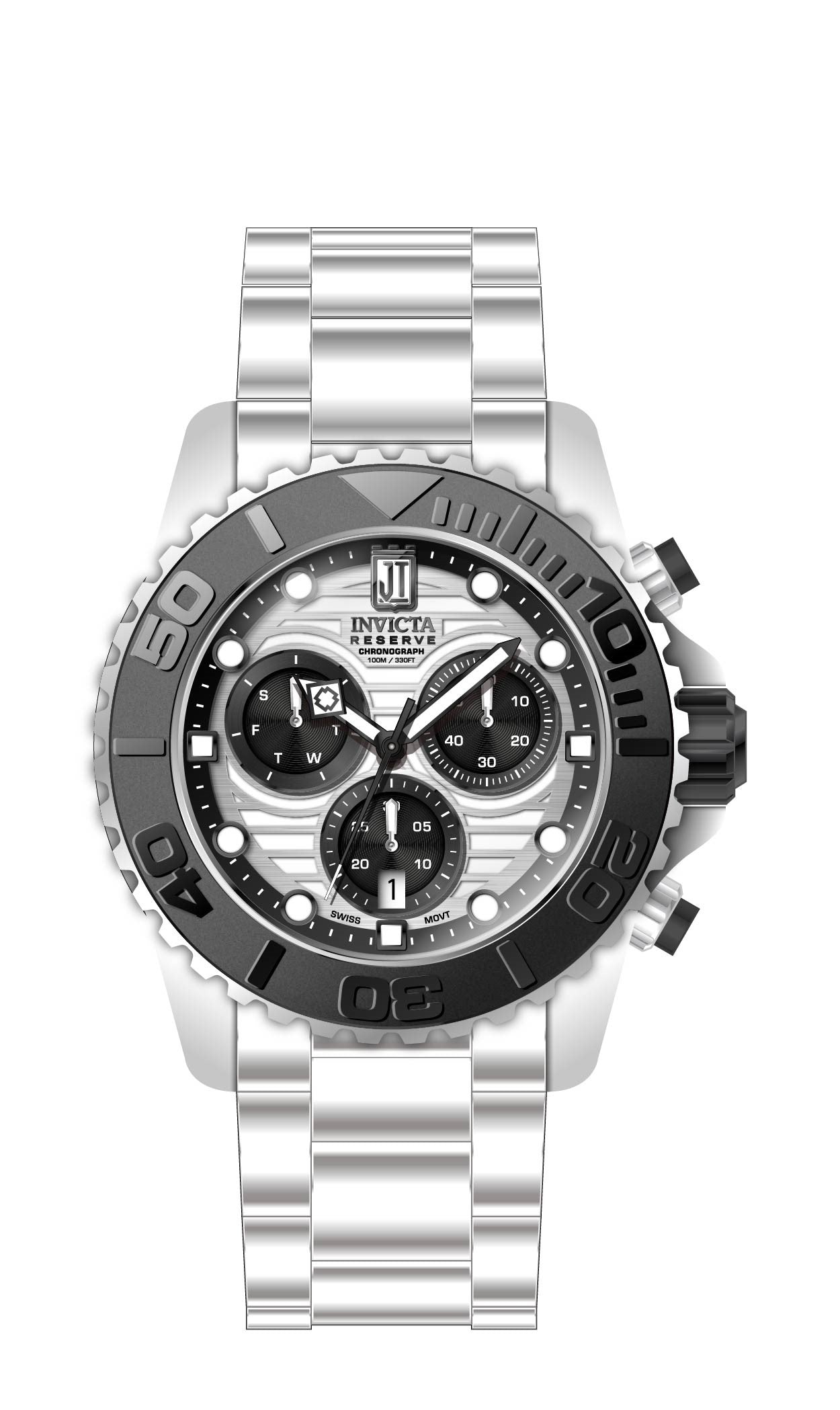 Band for Invicta JT Men 32843