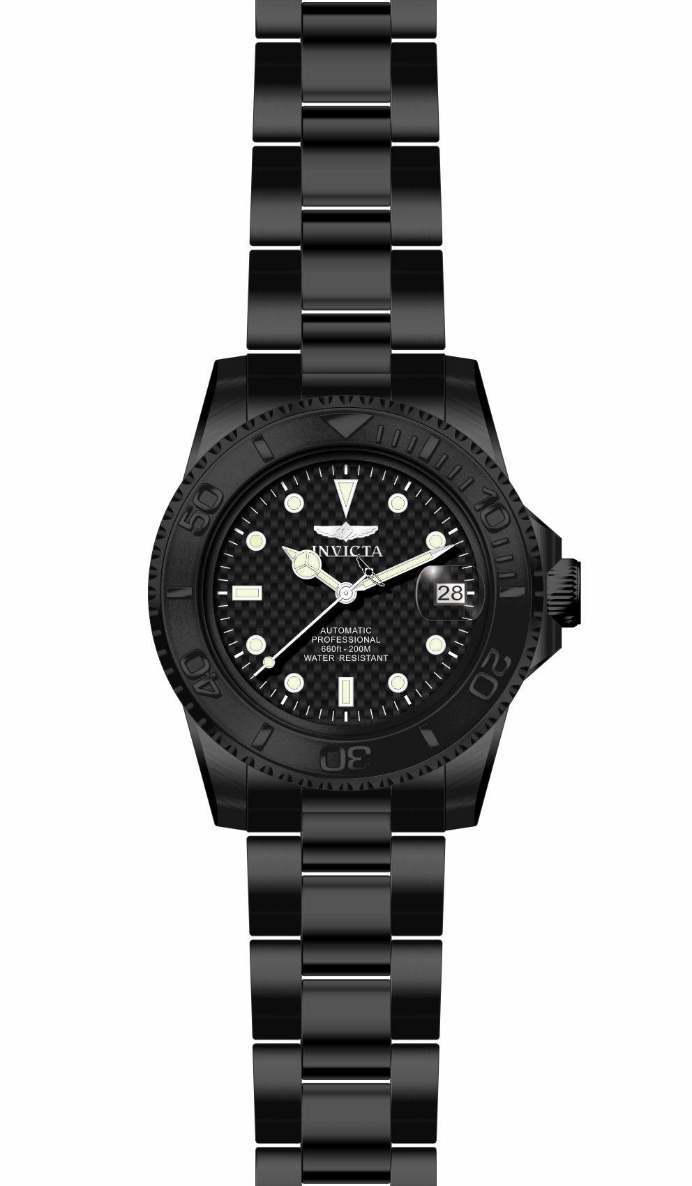 Band for Invicta Pro Diver Zager Exclusive Men 33053