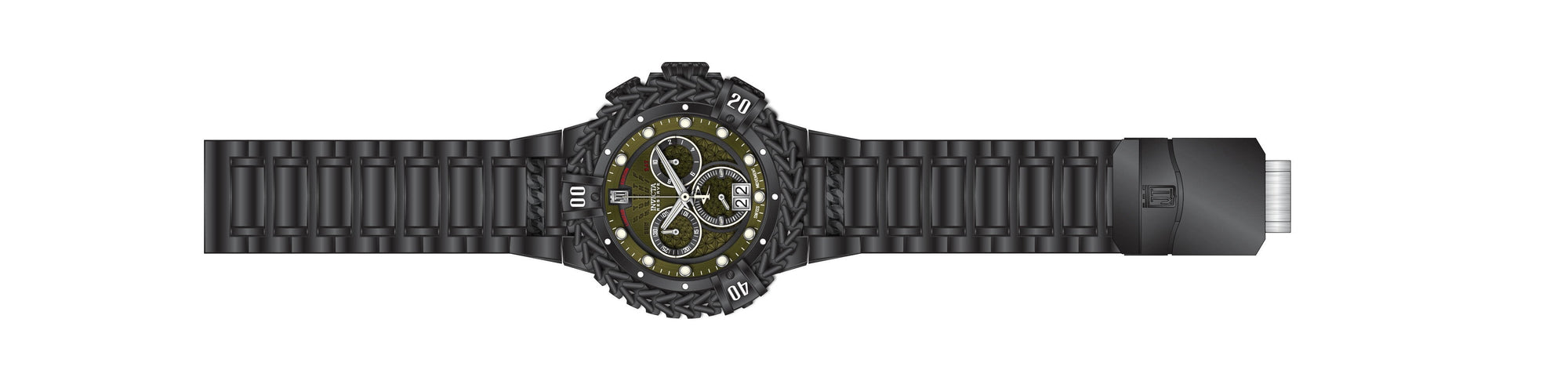 Band for Invicta JT Men 32547