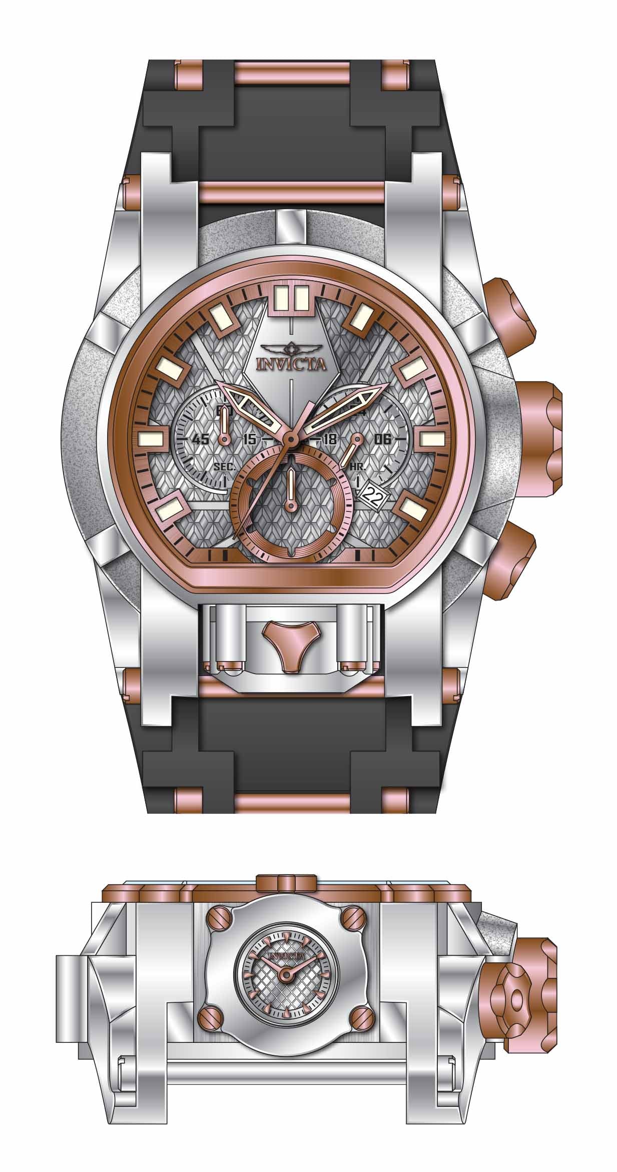 Parts for Invicta Bolt Zeus Men 32683