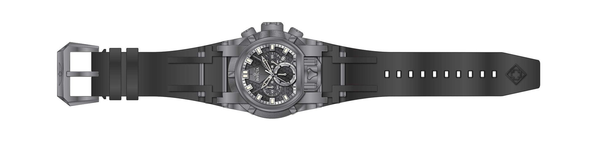 Band for Invicta Bolt Zeus Men 32685
