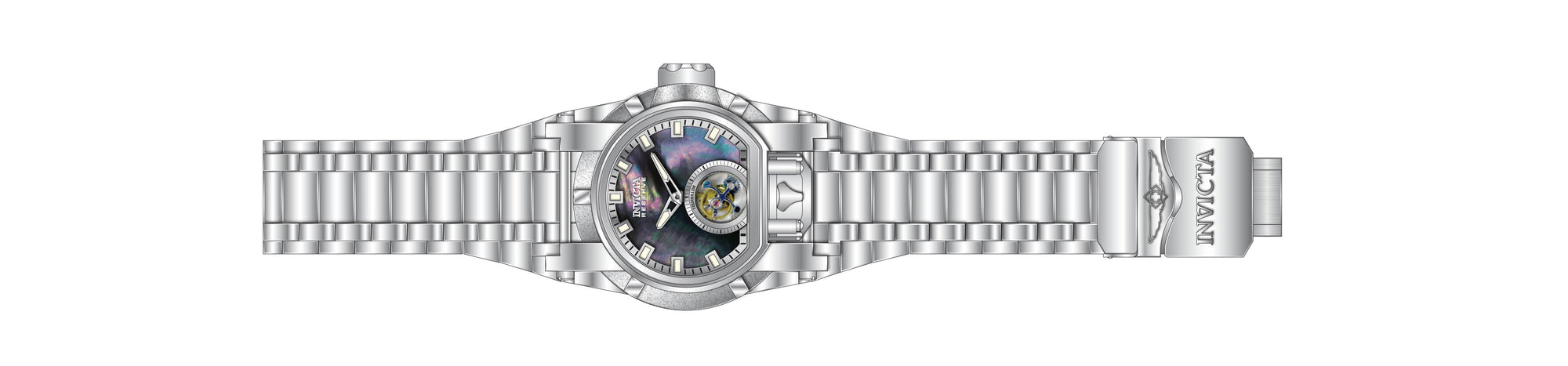 Band for Invicta Reserve Reserve Bolt Zeus Magnum Men 28392