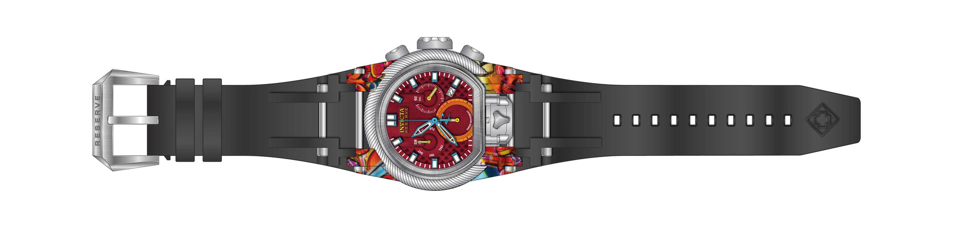 Band for Invicta Reserve Bolt Zeus Men 32805