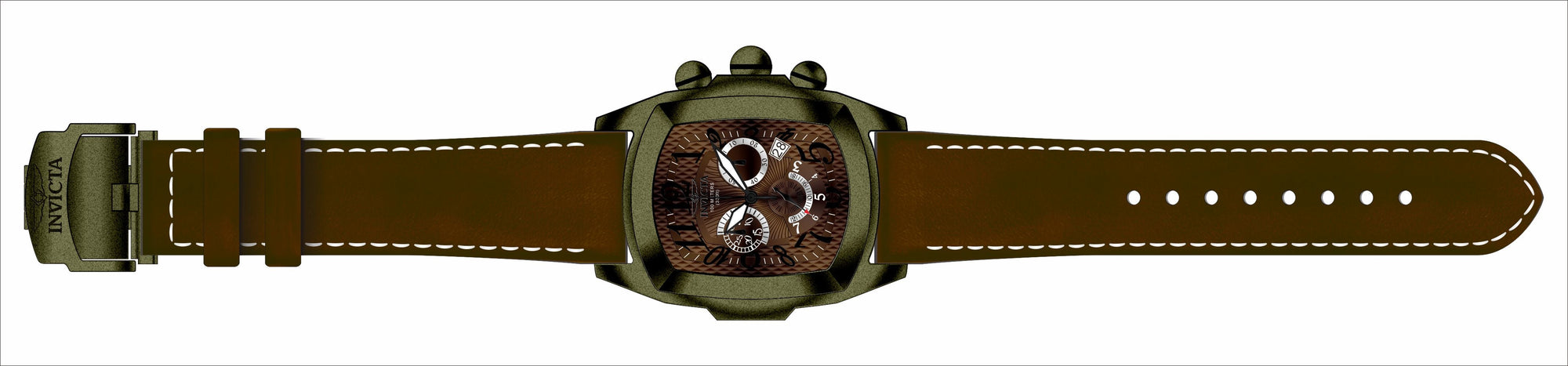 Band for Invicta Lupah Men 33378