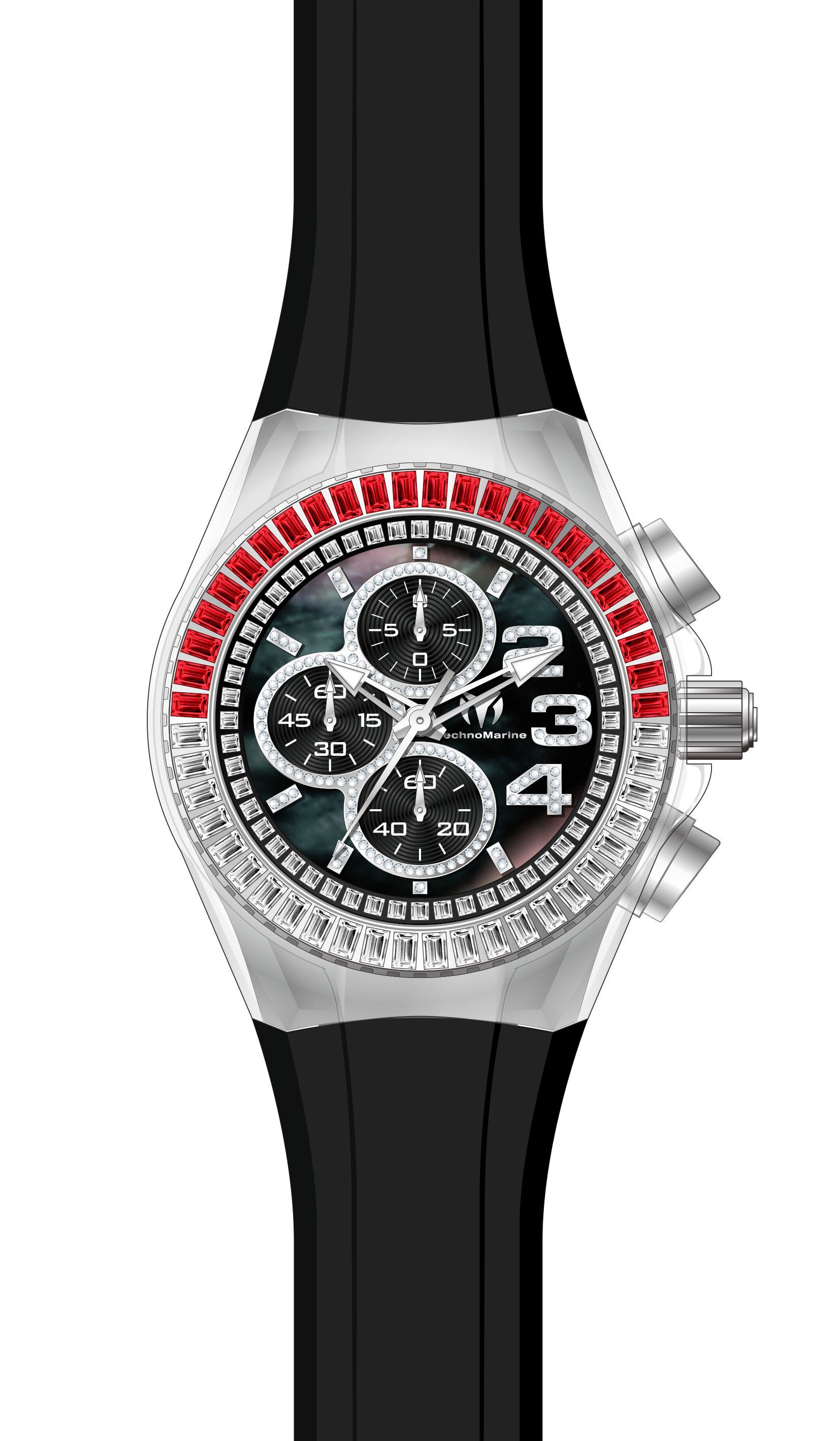 Band for Technomarine Cruise Glitz TM-121026