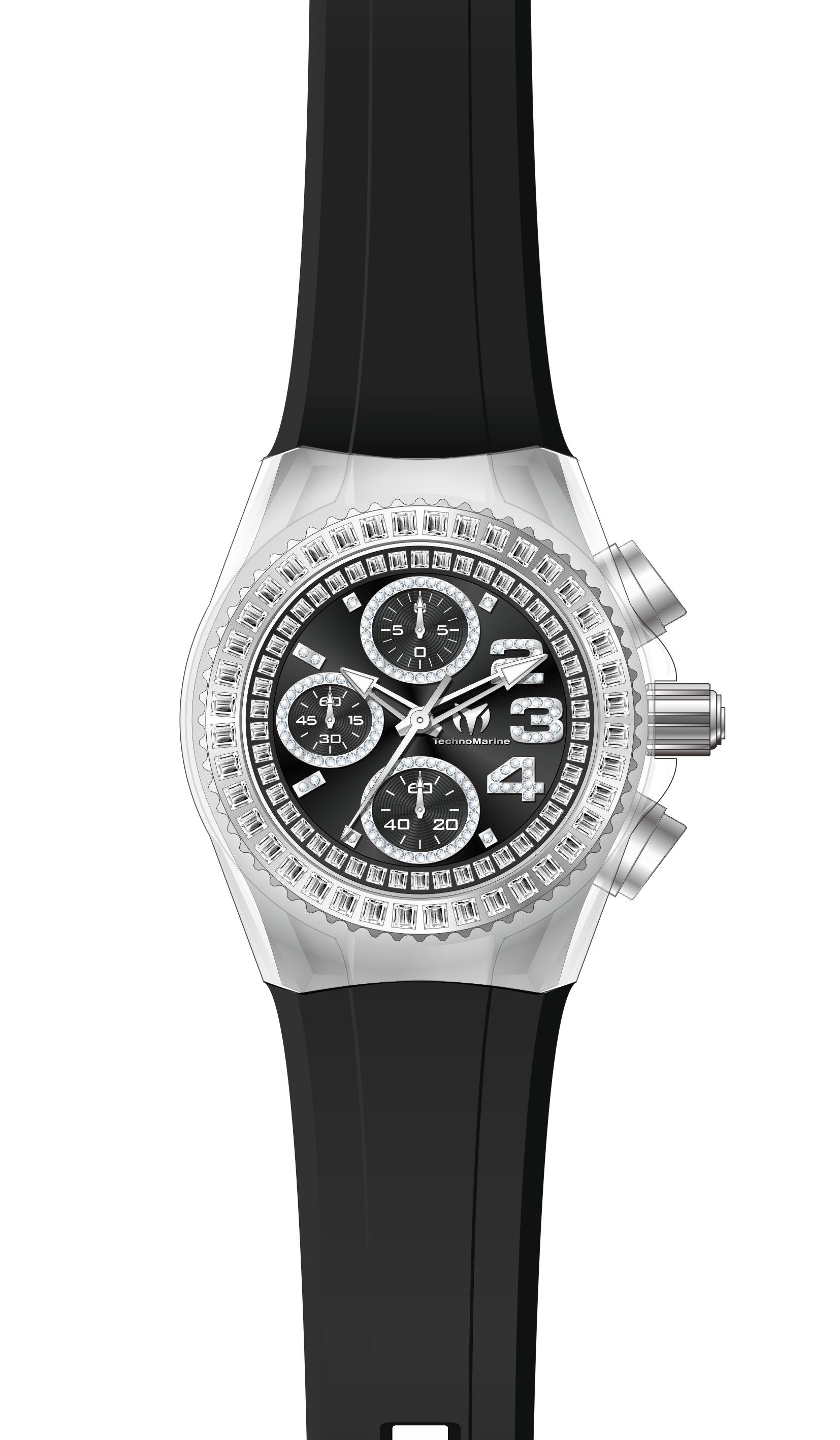 Band for Technomarine Cruise Glitz TM-121036