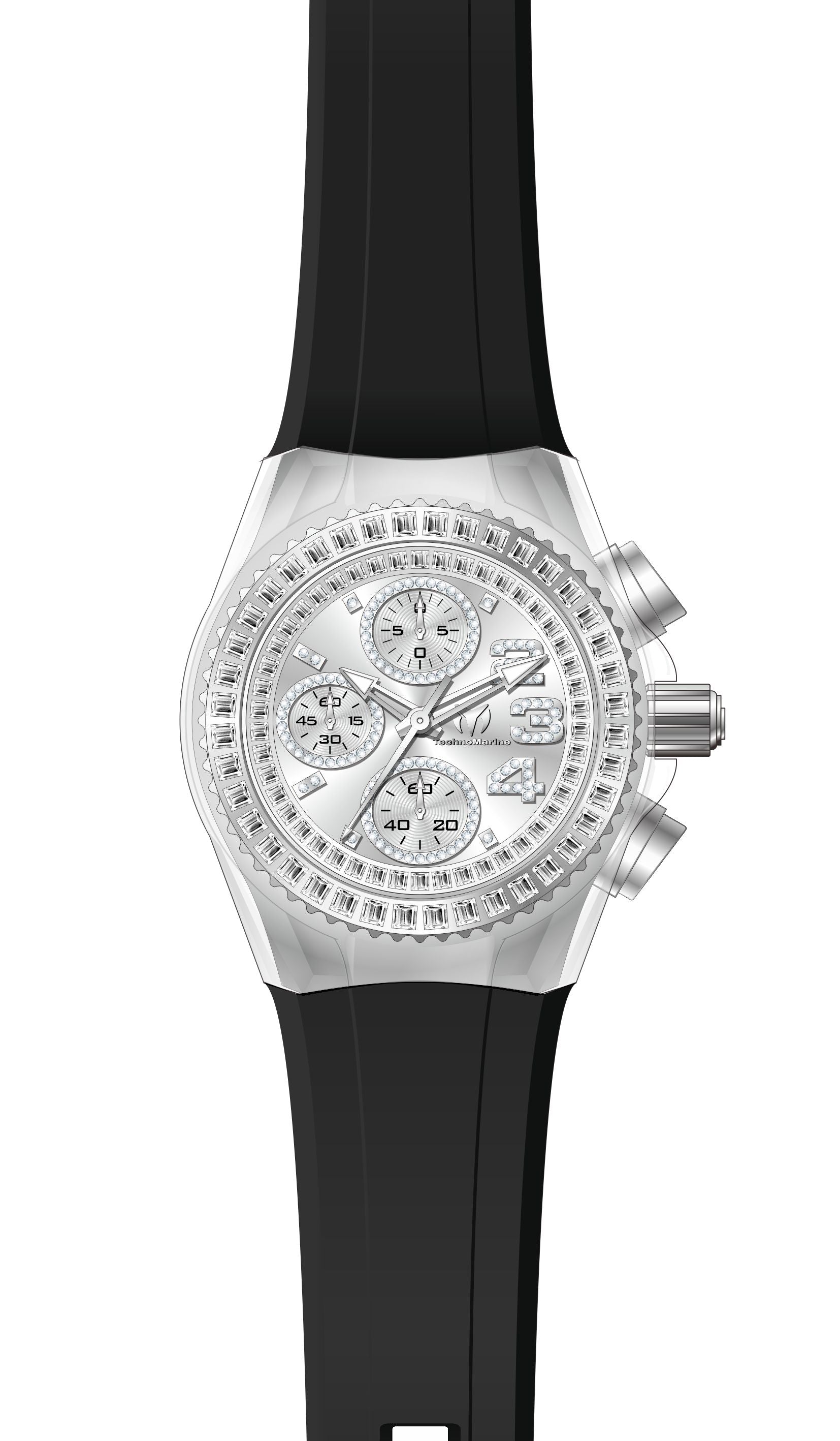 Band for Technomarine Cruise Glitz TM-121037