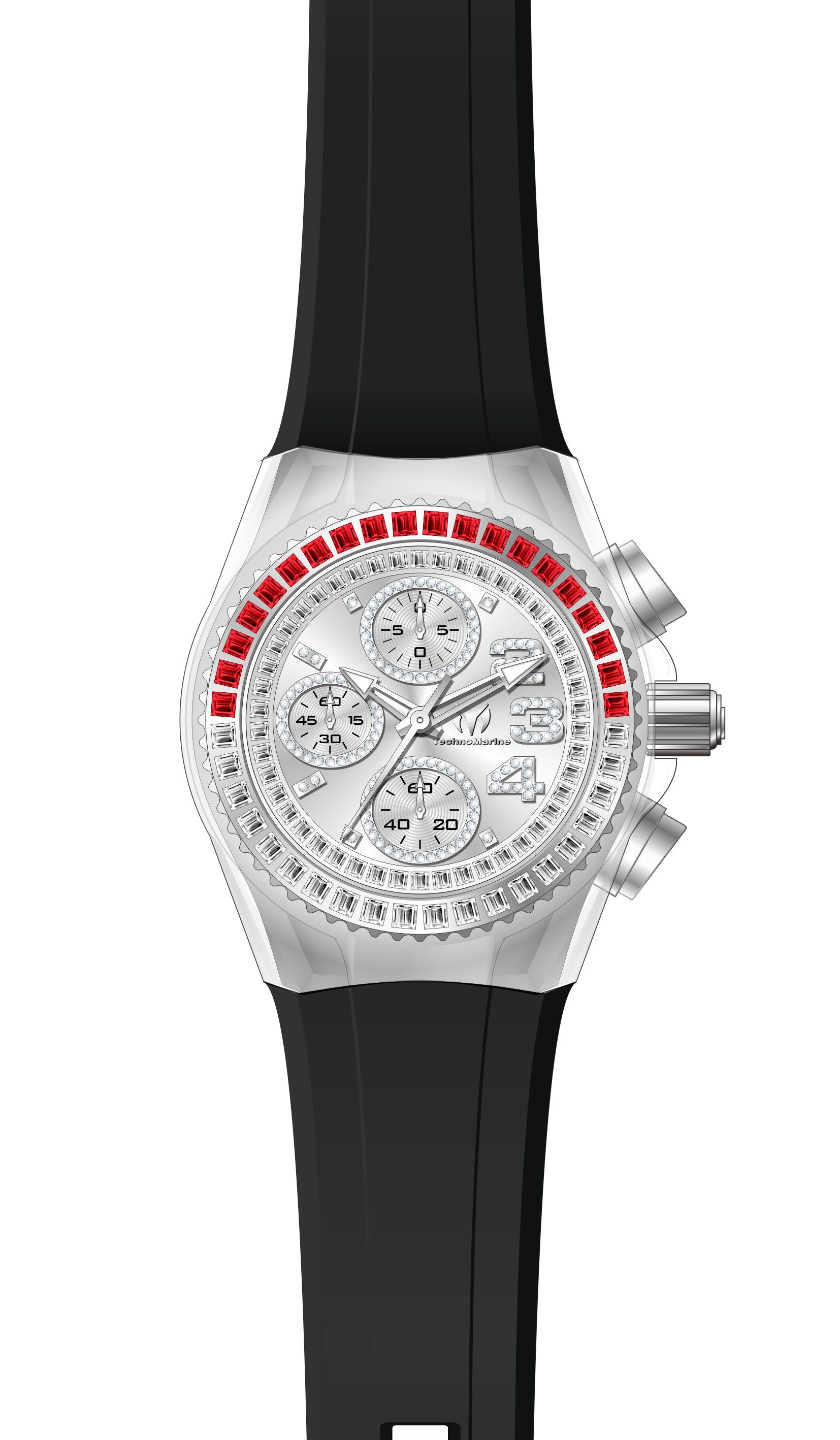 Band for Technomarine Cruise Glitz TM-121039