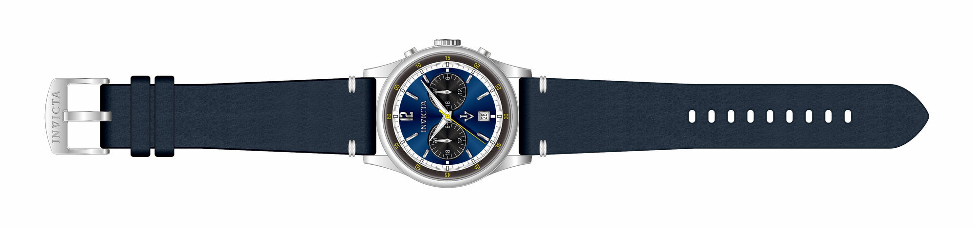 Band for Invicta Vintage Zager Exclusive Men 33505