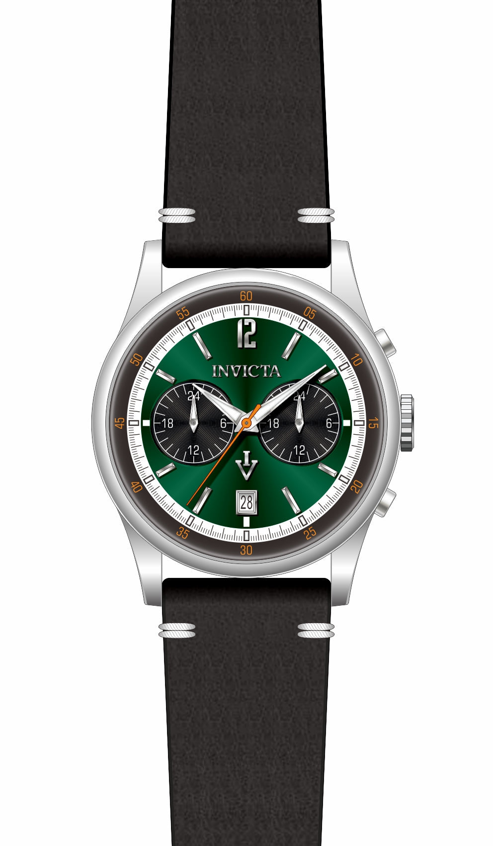 Band for Invicta Vintage Zager Exclusive Men 33506