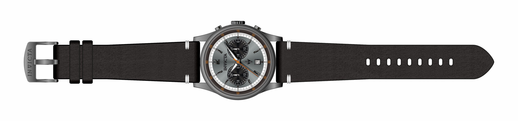 Band for Invicta Vintage Zager Exclusive Men 33510