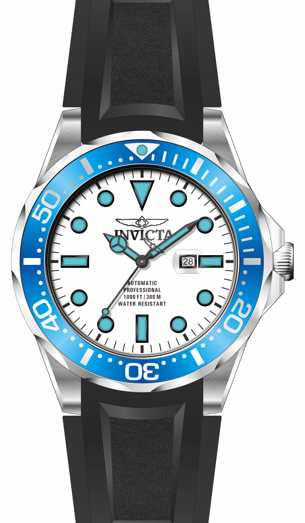 Band for Invicta Pro Diver Men 33605