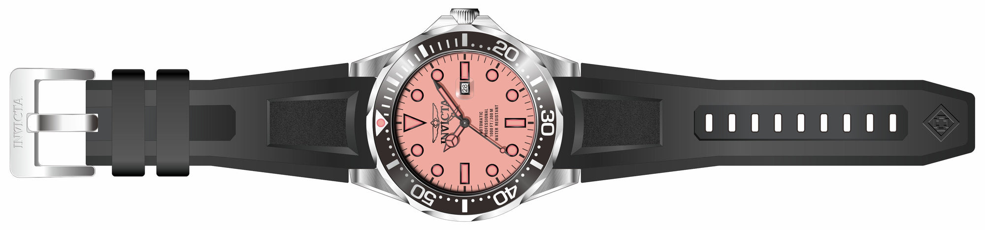 Band for Invicta Pro Diver Men 33606