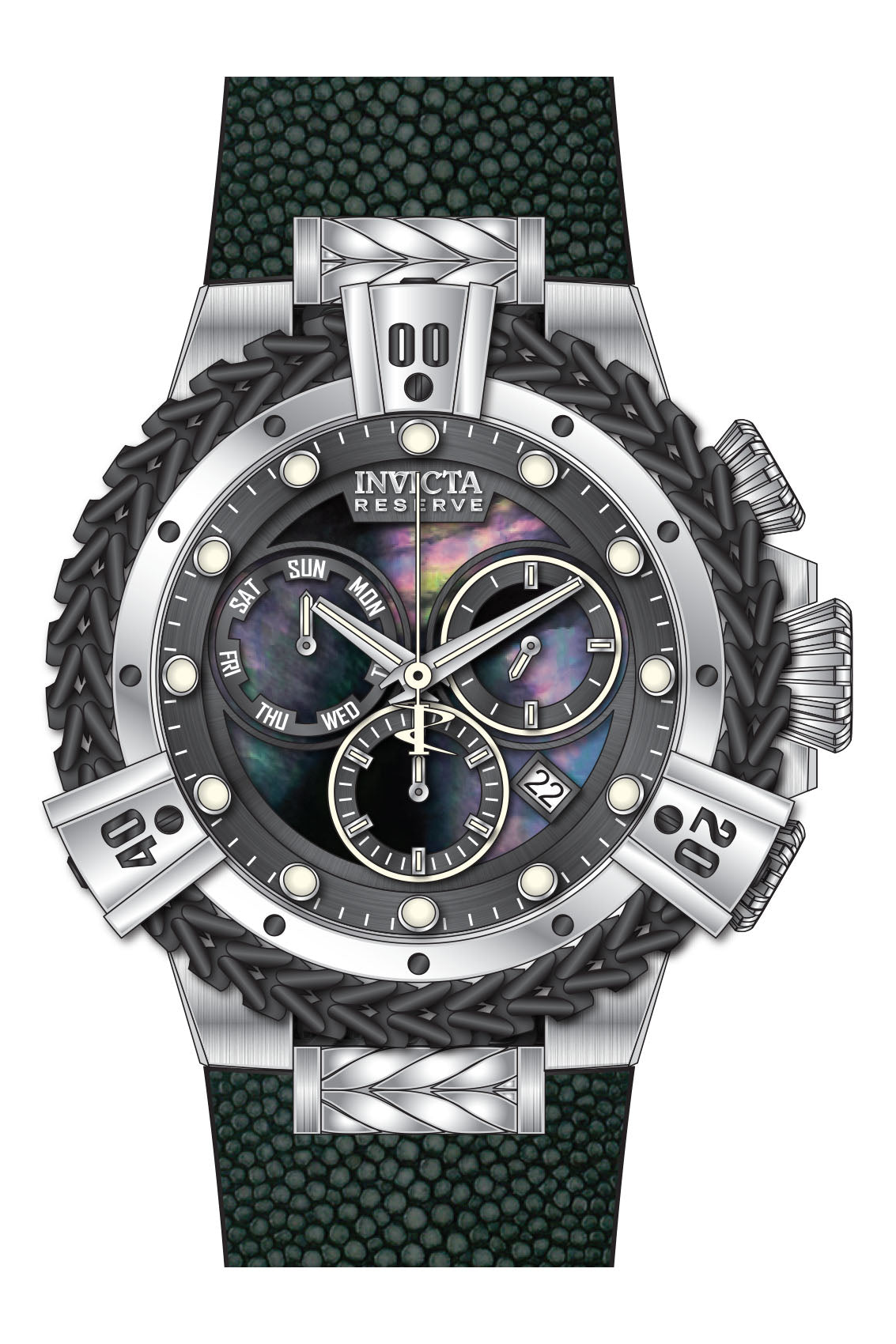 Band for Invicta Reserve Men 33179