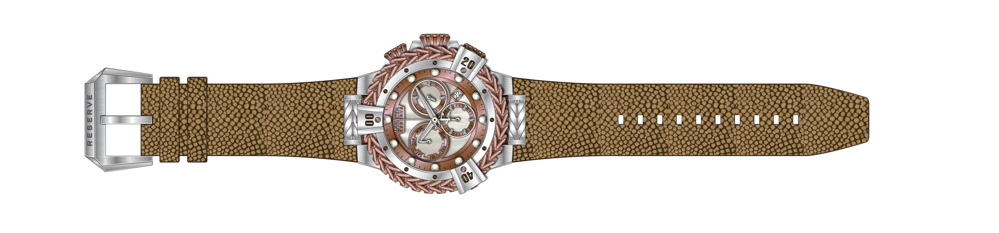 Band for Invicta Reserve Men 33181