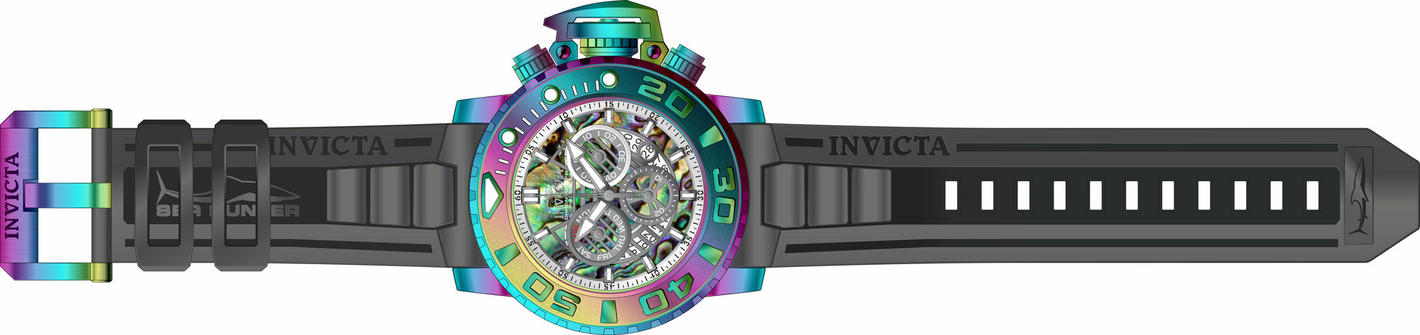 Band for Invicta Sea Hunter Men 33793