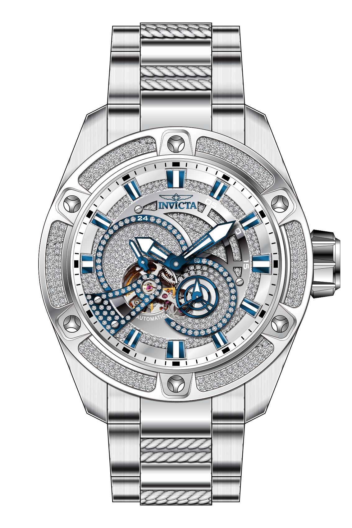 Band for Invicta Bolt Men 31824