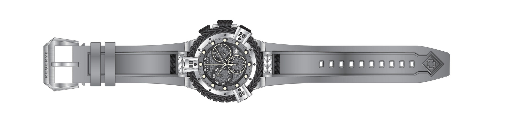 Band for Invicta Reserve Herc Men 33153