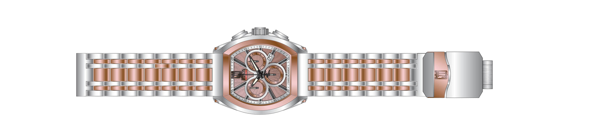 Parts for Invicta JT Men 33224