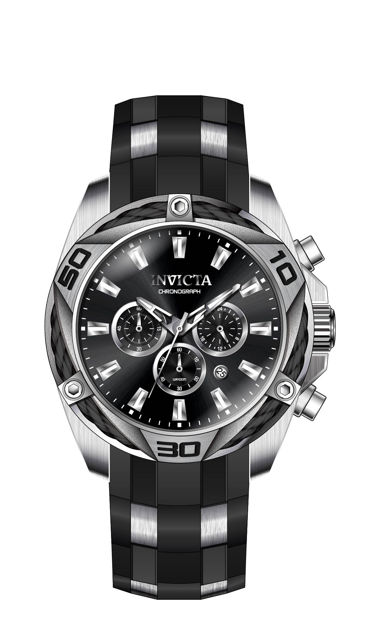 Band for Invicta Bolt Men 34137