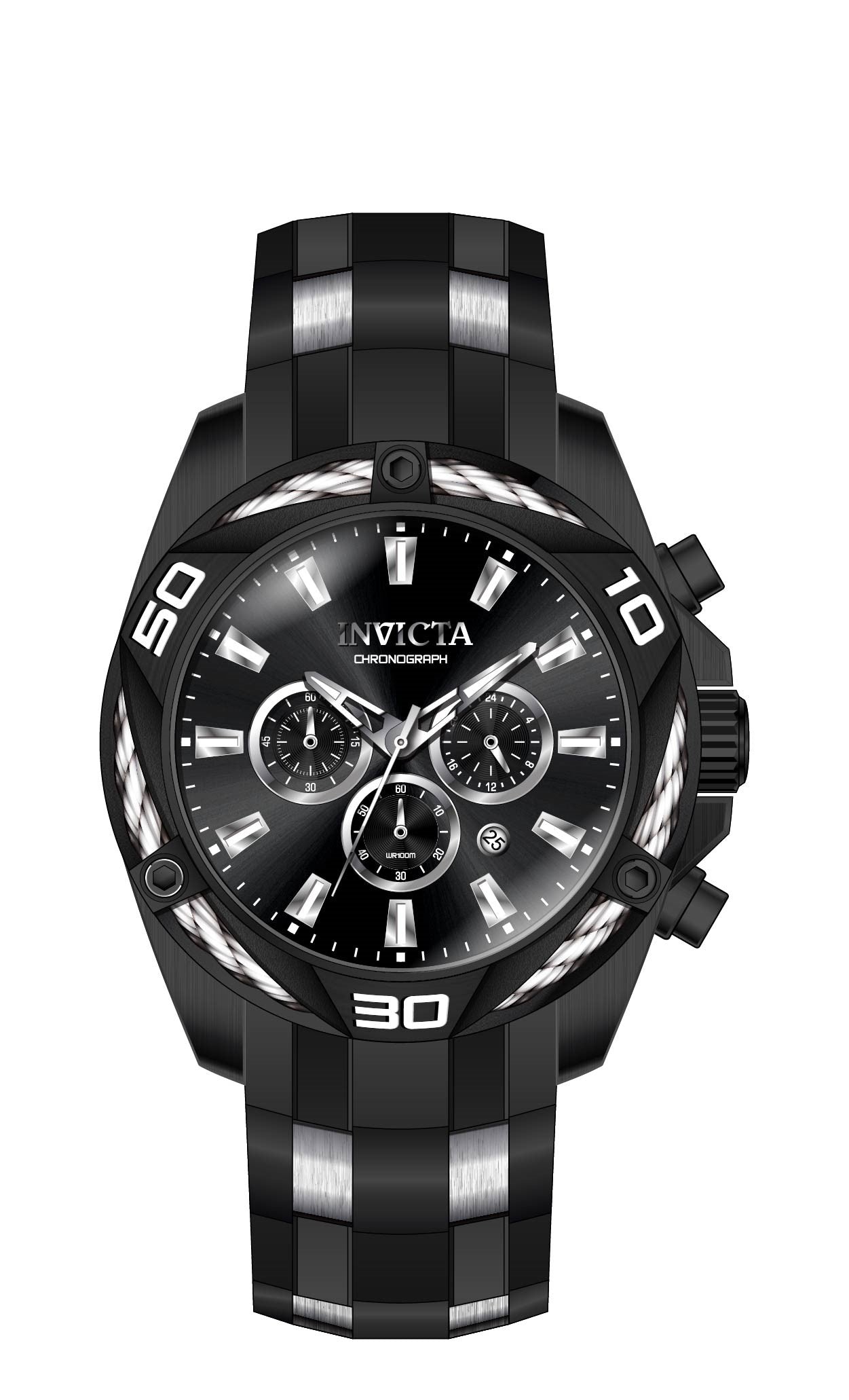 Band for Invicta Bolt Men 34145