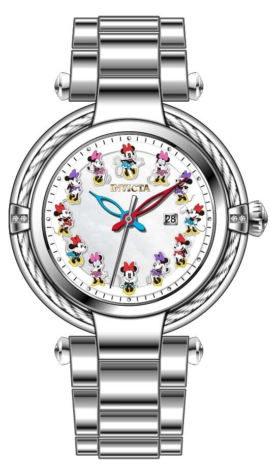 Parts for Invicta Disney Limited Edition Minnie Mouse Lady 34111