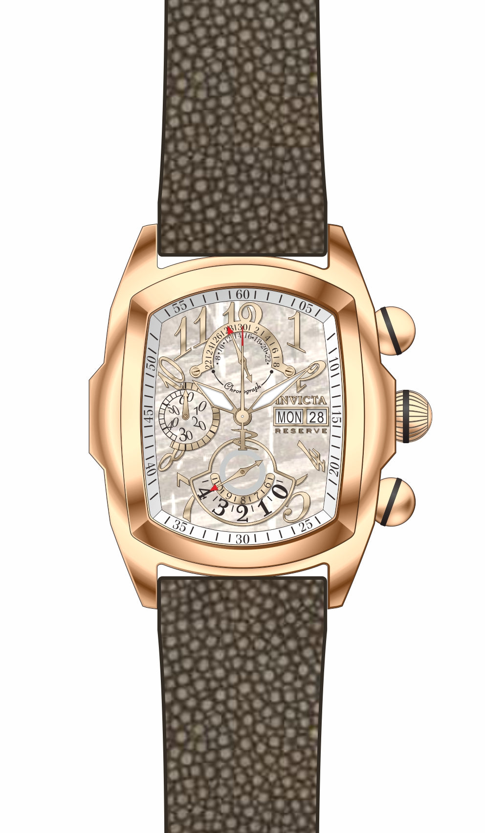 Band for Invicta Lupah Men 34519