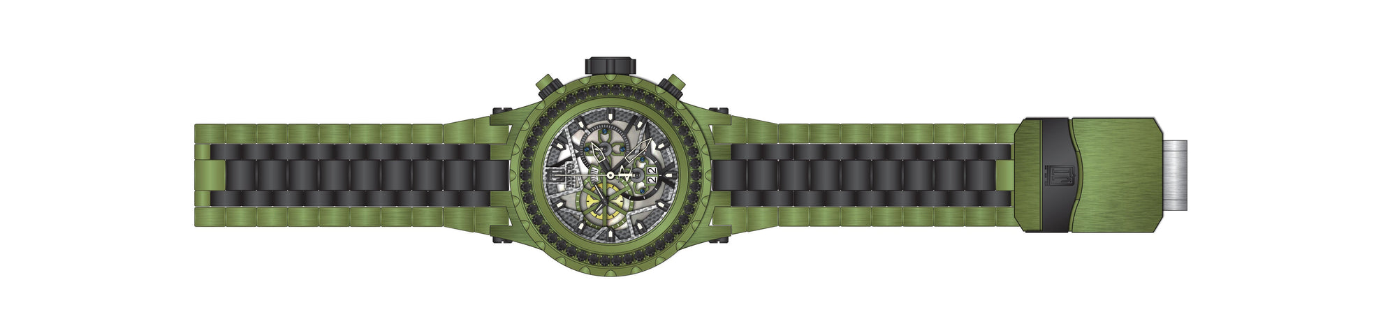 Band for Invicta JT Men 34406