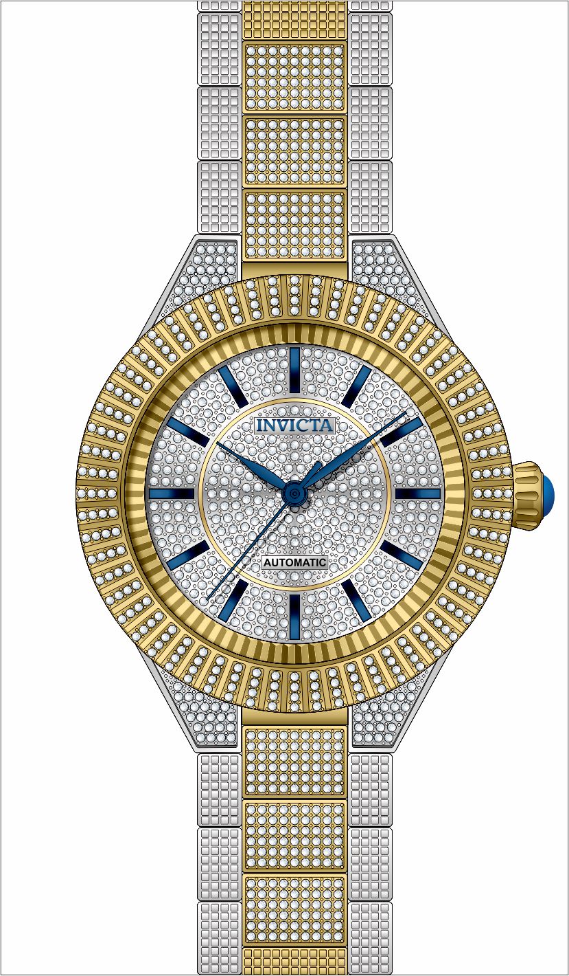 Band for Invicta Specialty Men 34588