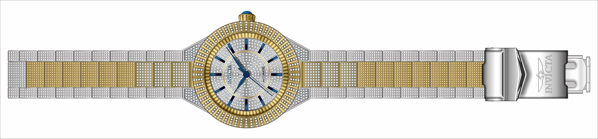 Band for Invicta Specialty Men 34588