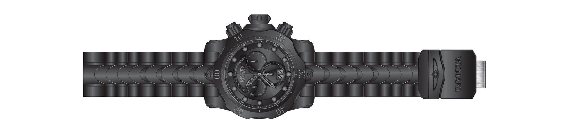 Band for Invicta Reserve Grand Venom Men 34196
