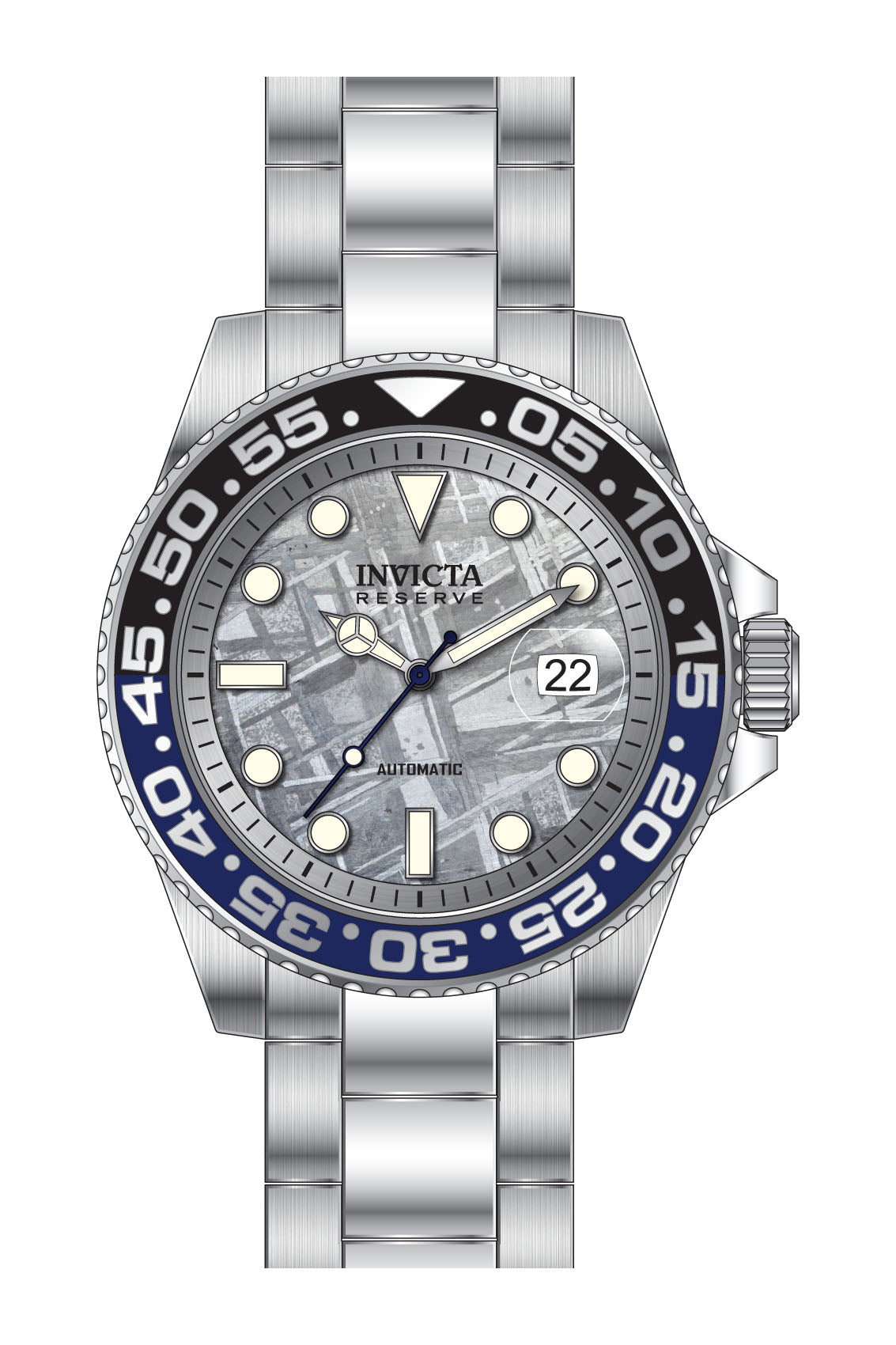 Parts for Invicta Reserve men 34200