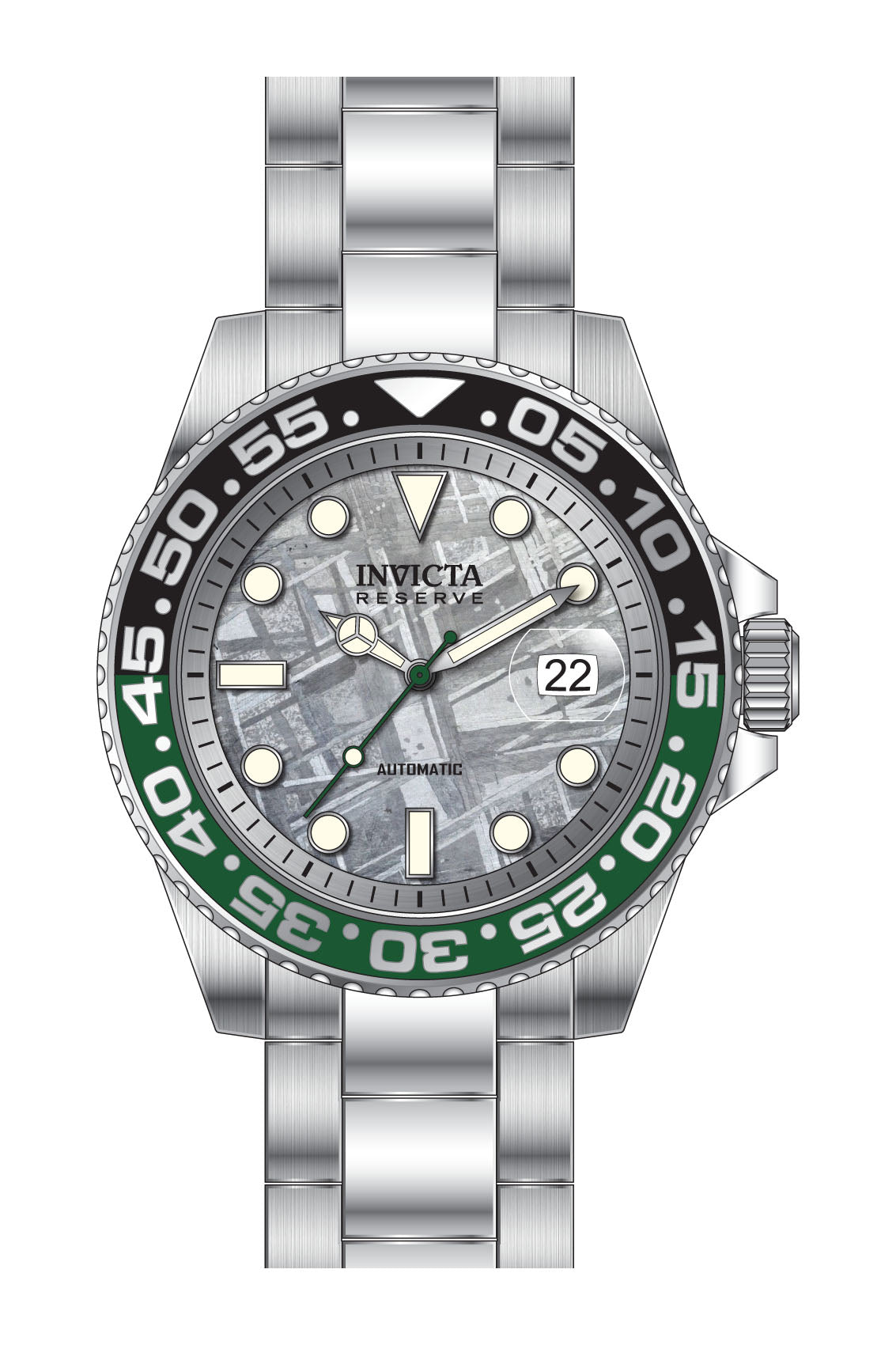 Parts for Invicta Reserve men 34201