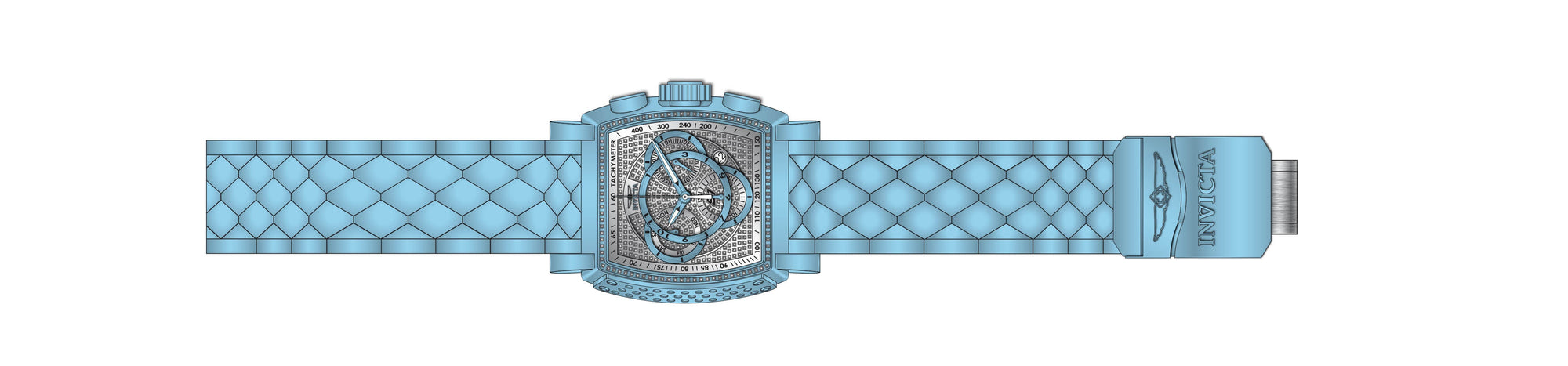 Band for Invicta S1 Rally Men 34278