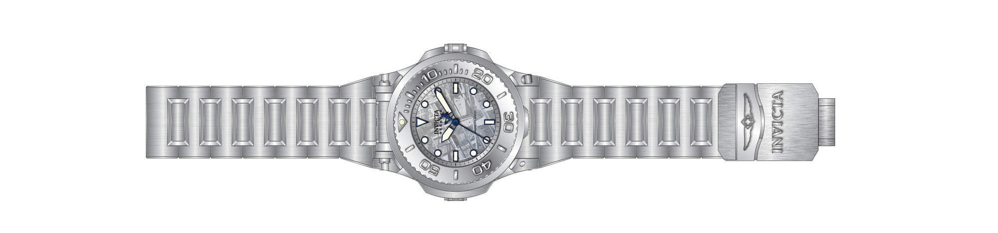 Band for Invicta Reserve Transatlantic Men 34168