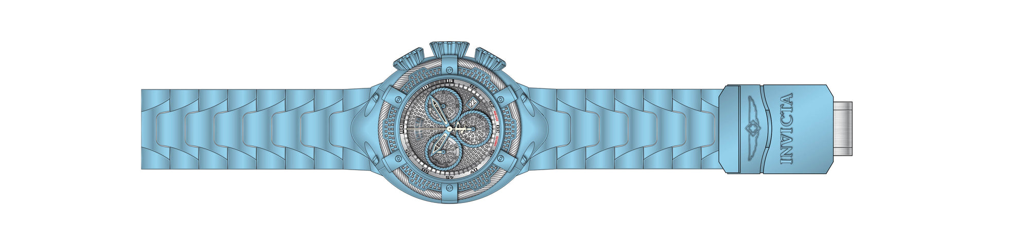 Band for Invicta Reserve Bolt Men 34286