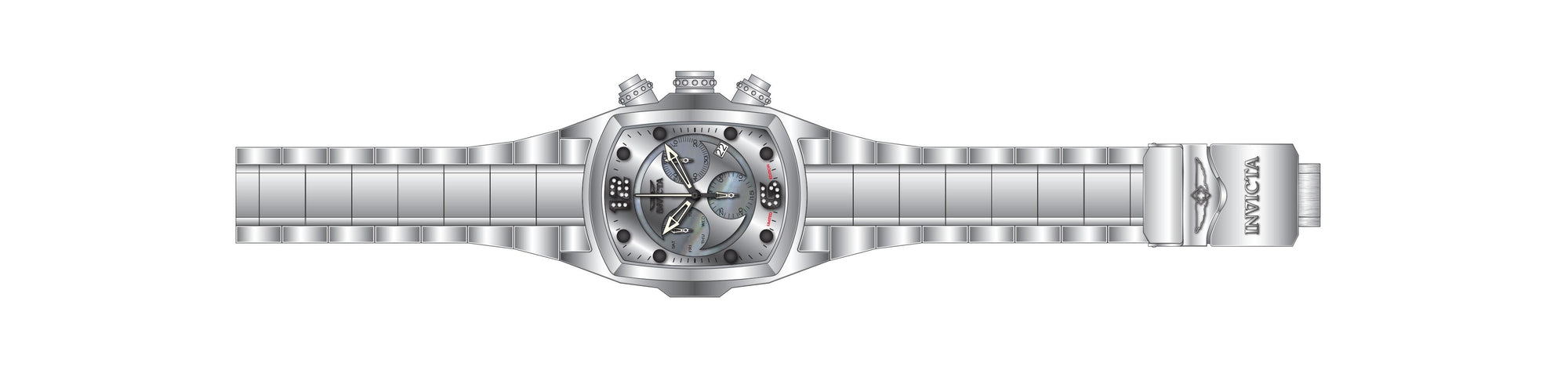 Parts for Invicta Lupah Men 33946