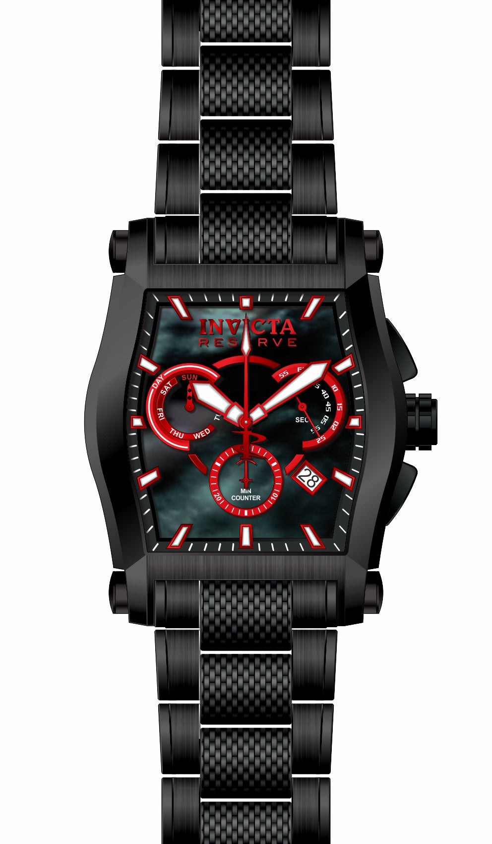 Parts for Invicta Reserve Men Black Label 34768