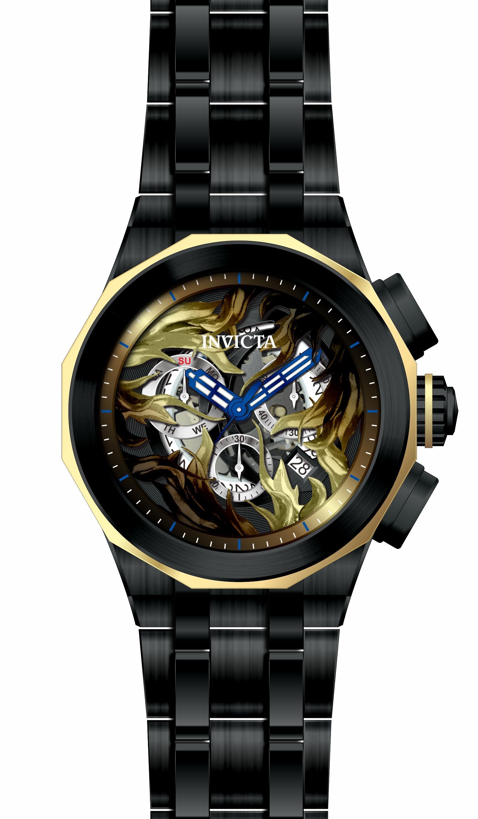 Parts for Invicta Speedway Zager Exclusive Men 34873