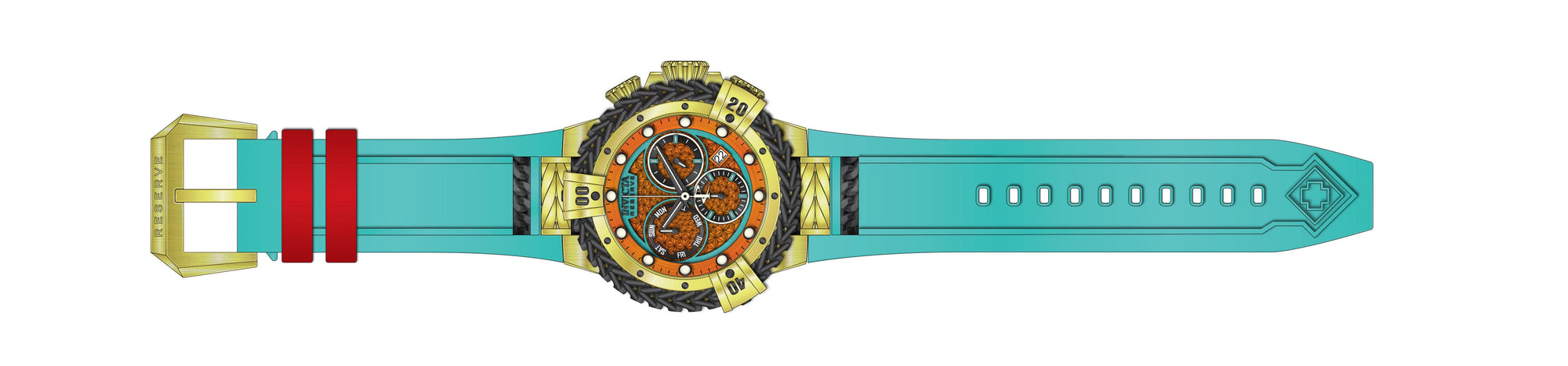 Band for Invicta Reserve Herc Men 34485