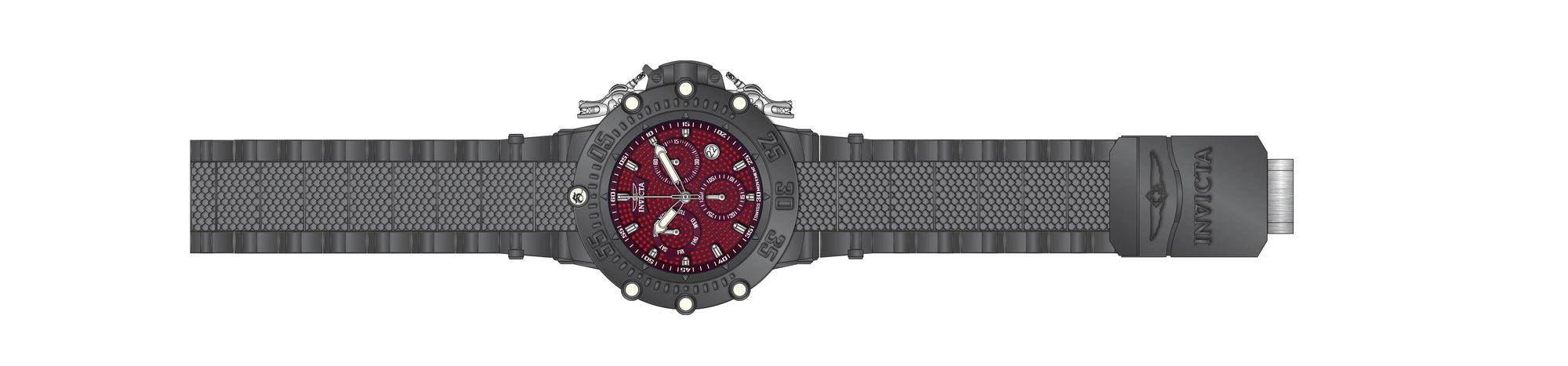 Band for Invicta Subaqua Men 34412