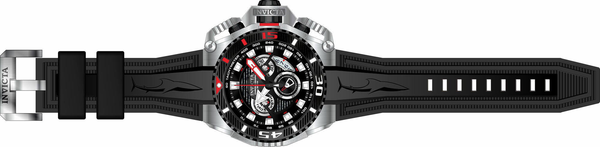 Band for Invicta Sea Hunter Men 35000